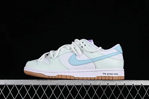 All categories Nk SB Dunk series Nk SB Dunk Low low-top sneakers Nk Dunk Low bubble sea salt fresh white and blue simple SB low-top casual sneakers FD9922-151